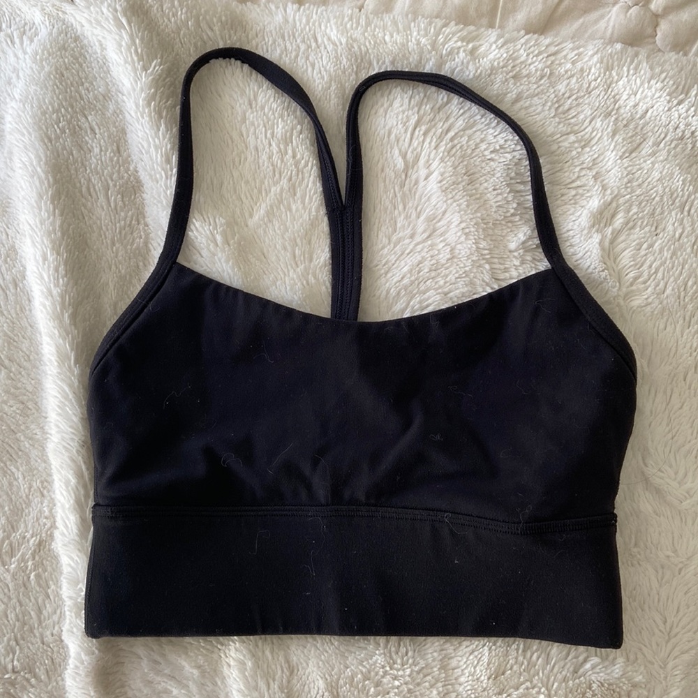 lululemon Flow Y Nulu Longline Bra